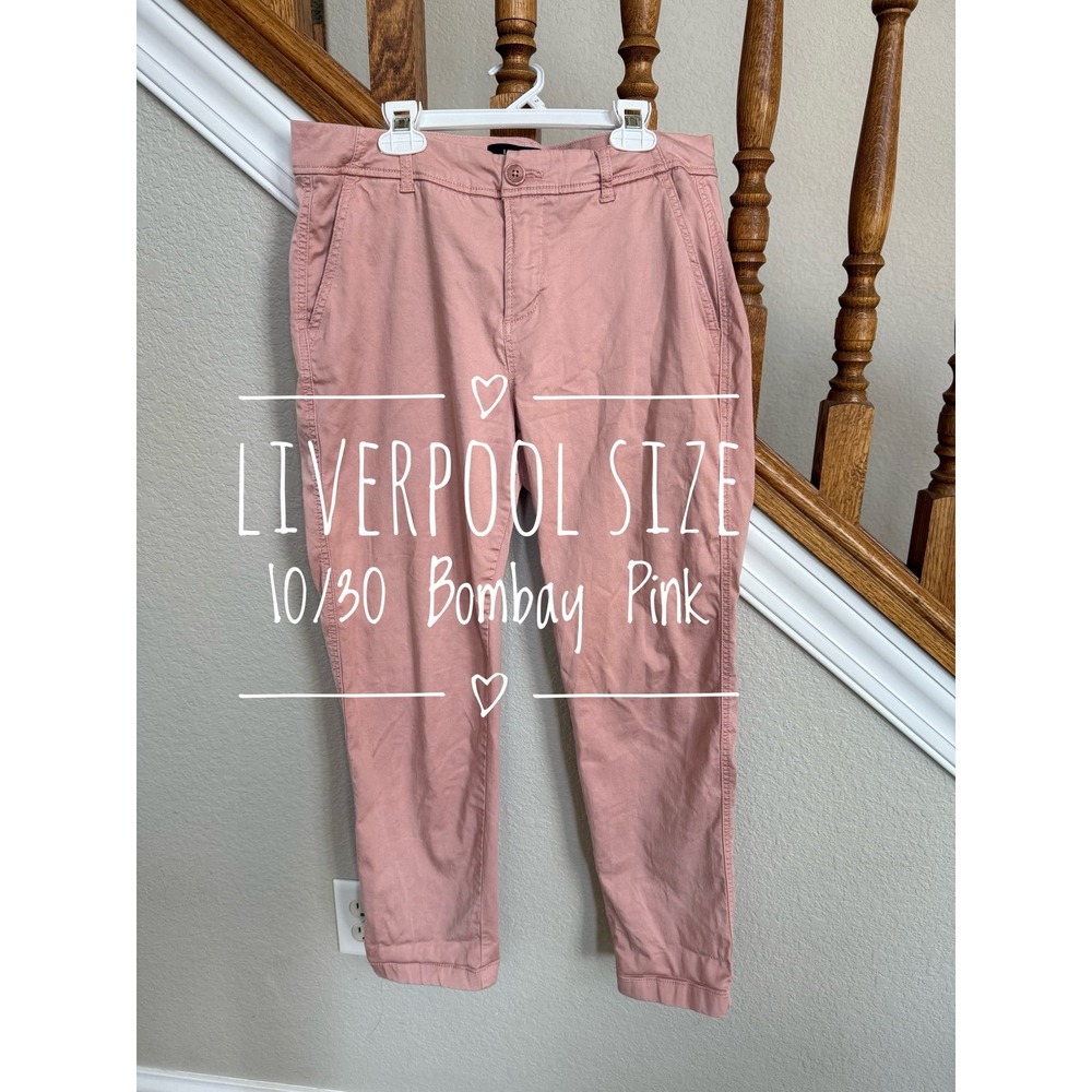 Liverpool‎ Pants Bombay Pink Size 10